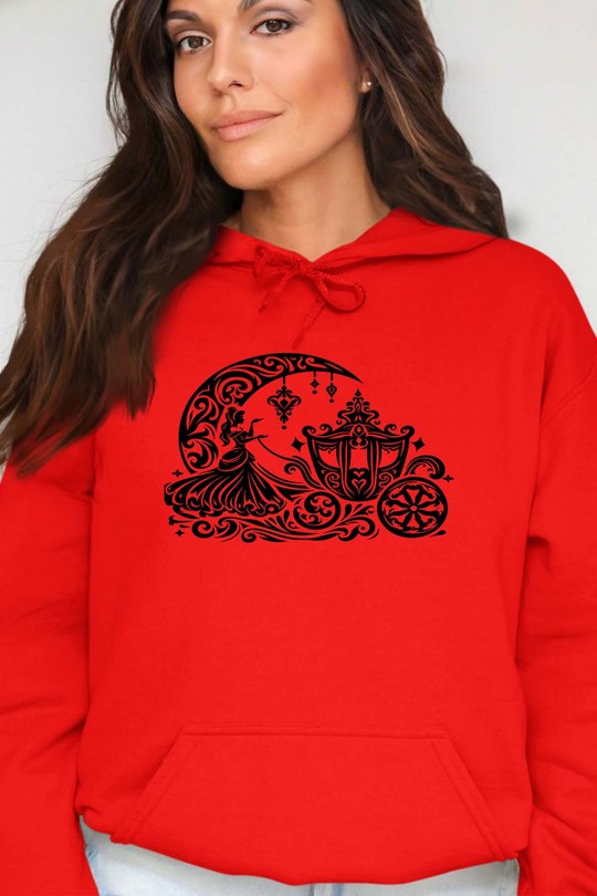 tatto sanderilla - Sweat Capuche Femme-ROUGE