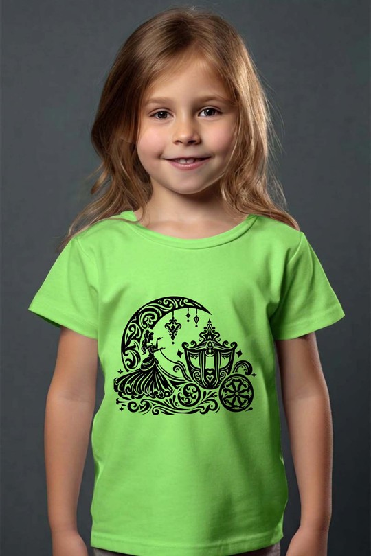 tatto sanderilla - Tshirt Fille - FC-VERT CLAIR
