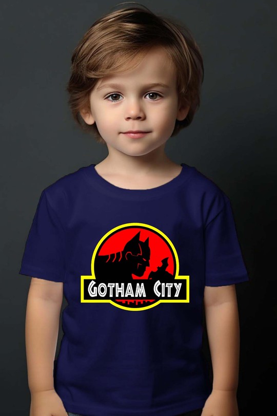 Gotham city - Tshirt Garçon-MARINE