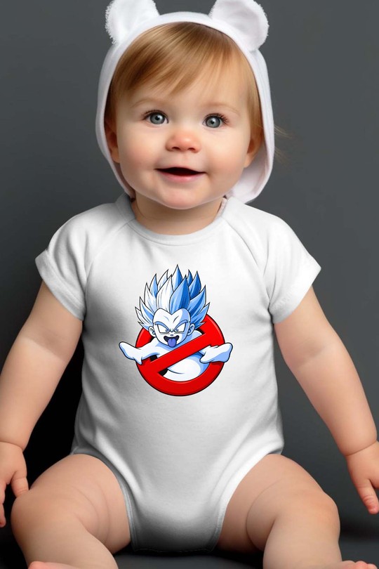 goku spirit - Body bébé-BLANC