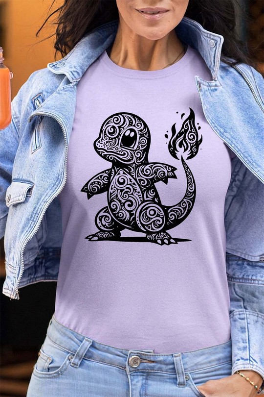 tatto pokemon salamech - Tshirt Femme - FC-VIOLET