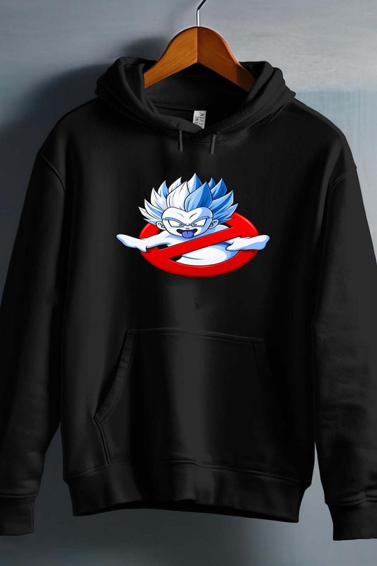 goku spirit - Sweat capuche Garçon-NOIR