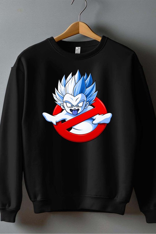 goku spirit - Sweat Col Rond Garçon-NOIR