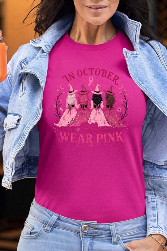 Pink witch - Tshirt Femme - FC-FUCHSIA
