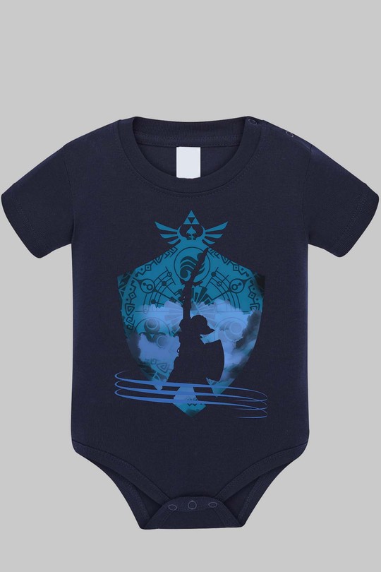 hero warrior - Body bébé-MARINE
