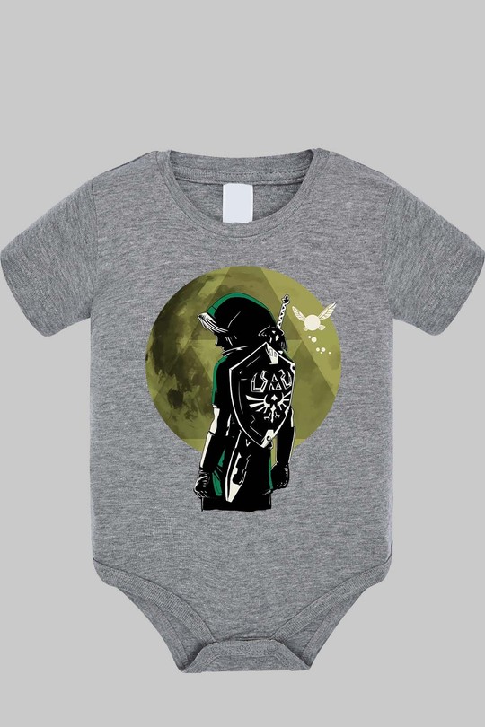 mask shadow forest - Body bébé-GRIS