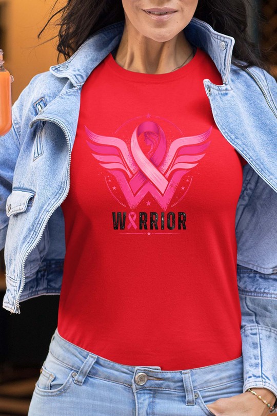 Warrior Wonder - Tshirt Femme-ROUGE