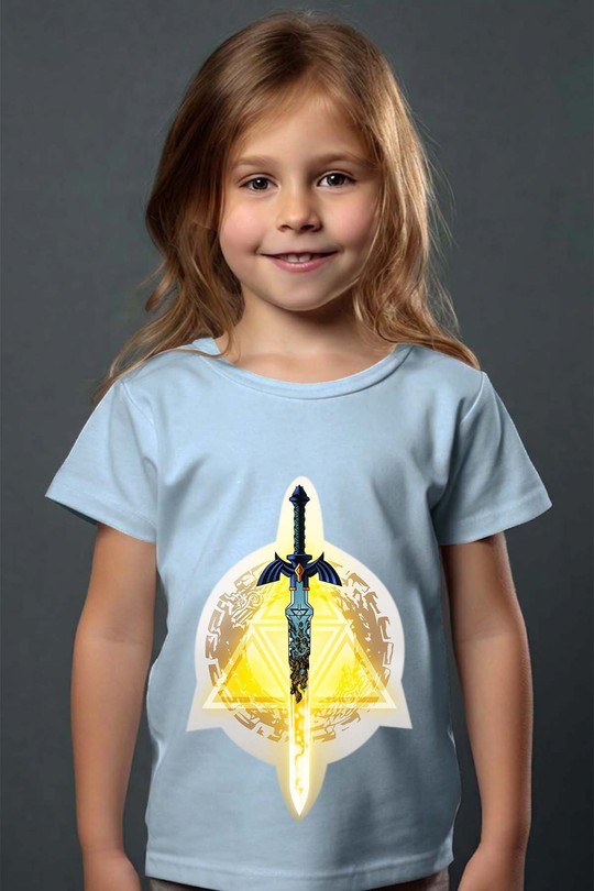 fantasy power - Tshirt Fille - FC-BLEU CIEL