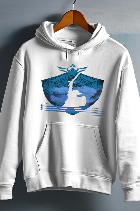 hero warrior - Sweat capuche Garçon-BLANC