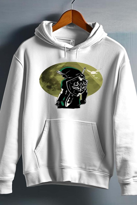 mask shadow forest - Sweat capuche Garçon-BLANC