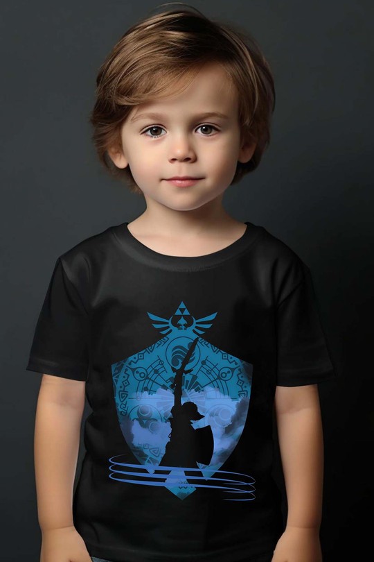 hero warrior - Tshirt Garçon-NOIR