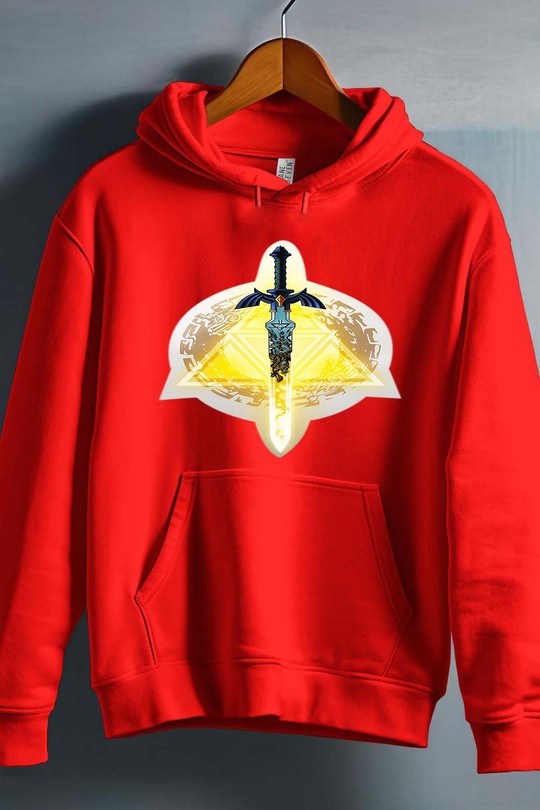 fantasy power - Sweat capuche Homme-ROUGE
