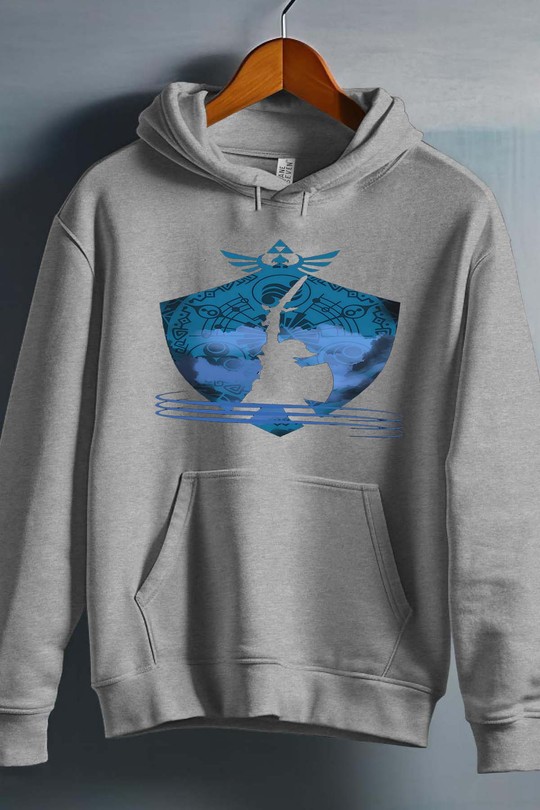 hero warrior - Sweat capuche Homme-GRIS