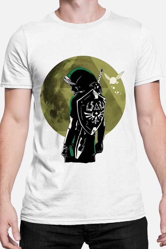 mask shadow forest - Tshirt Homme-BLANC