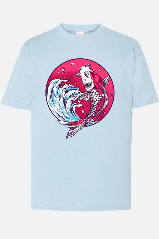 koijapan - Tshirt Garçon-BLEU CIEL