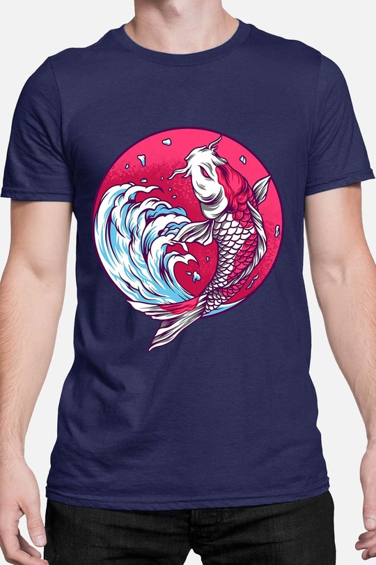 koijapan - Tshirt Homme-MARINE