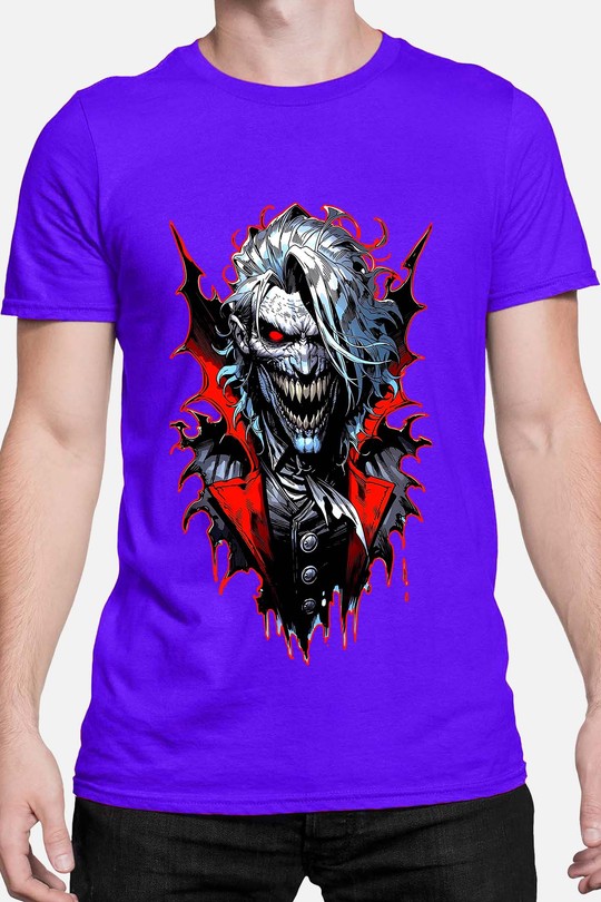 dracula halloween - Tshirt Homme-BLEU ROI