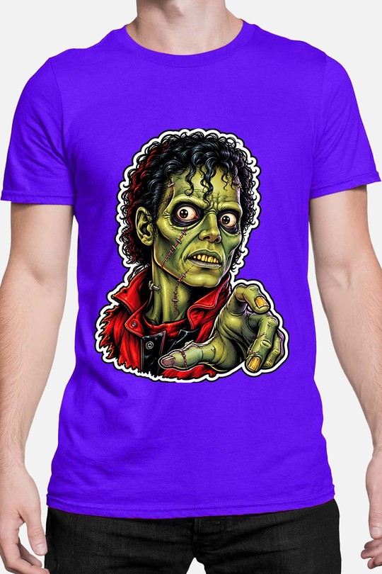 michel jackson halloween - Tshirt Homme-BLEU ROI