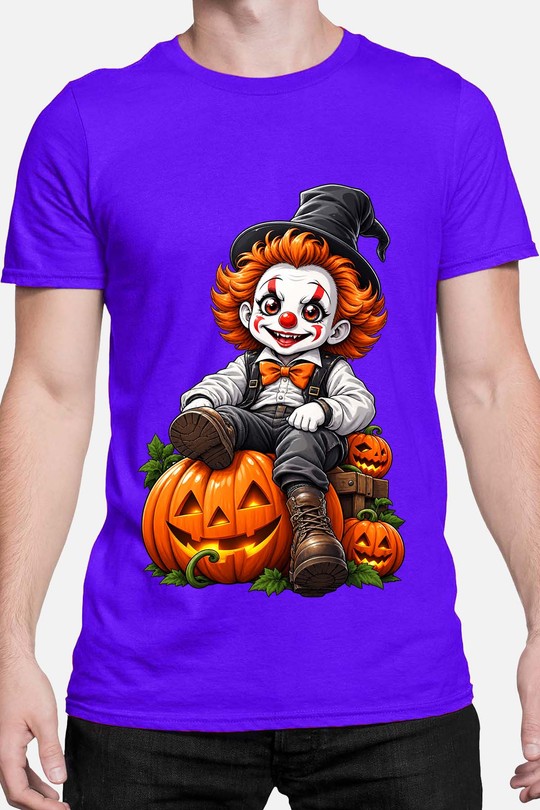 Pennywise halloween - Tshirt Homme-BLEU ROI