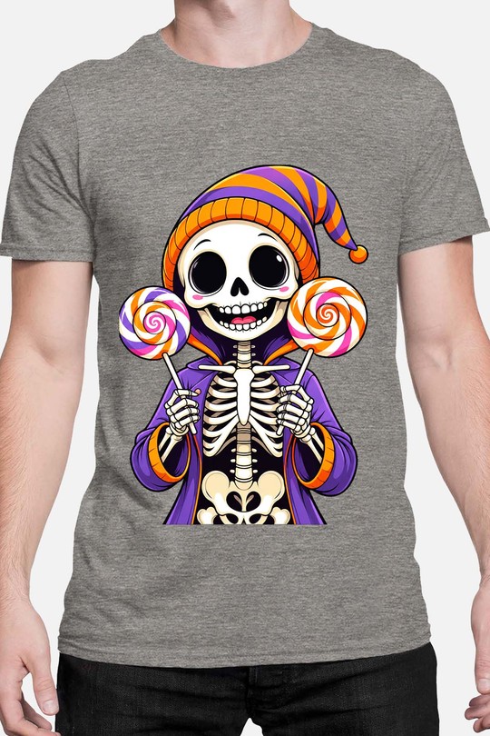 sweet halloween - Tshirt Homme-GRIS