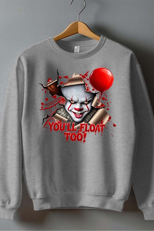 peanywise halloween - Sweat Col Rond Homme-GRIS
