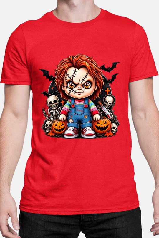 chuky halloween - Tshirt Homme-ROUGE