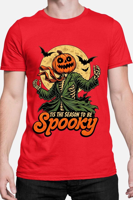 spookyman halloween - Tshirt Homme-ROUGE