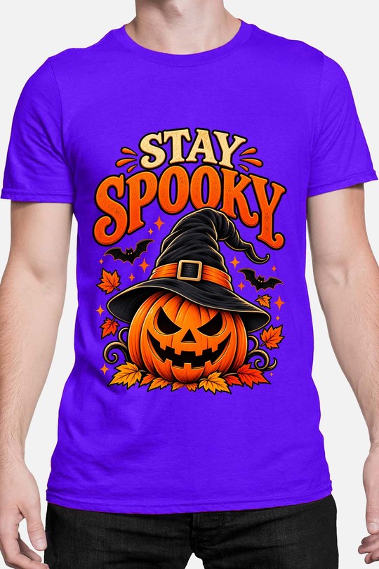 stay spooky halloween - Tshirt Homme-BLEU ROI