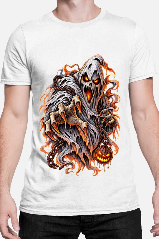 the fear halloween - Tshirt Homme-BLANC