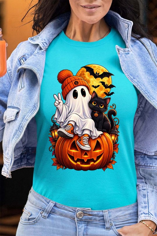 amis spooky halloween - Tshirt Femme - FC-TURQUOISE