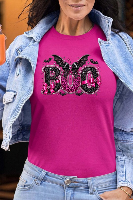 glitter halloween - Tshirt Femme - FC-FUCHSIA