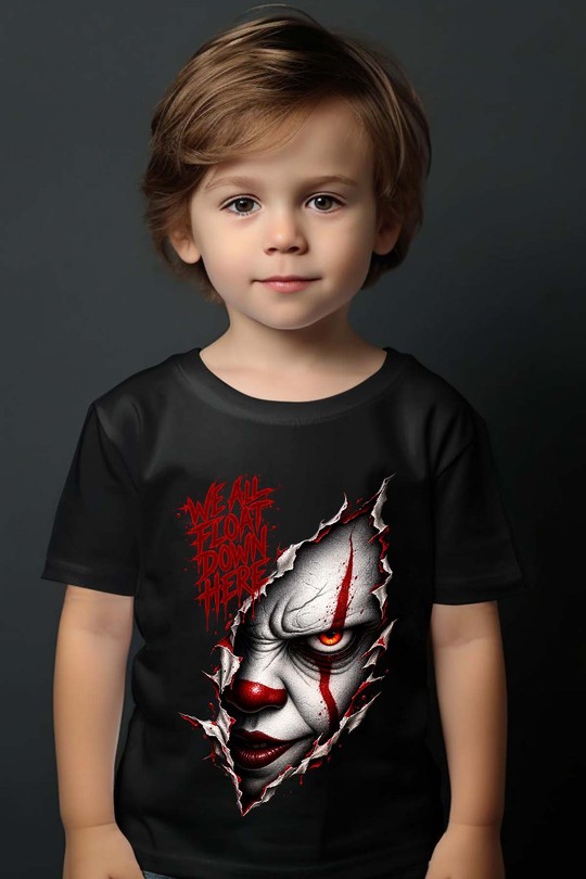 penywise halloween spooky - Tshirt Garçon-NOIR