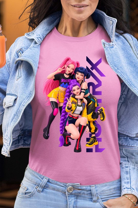 rumi mira zoey - Tshirt Femme-ROSE