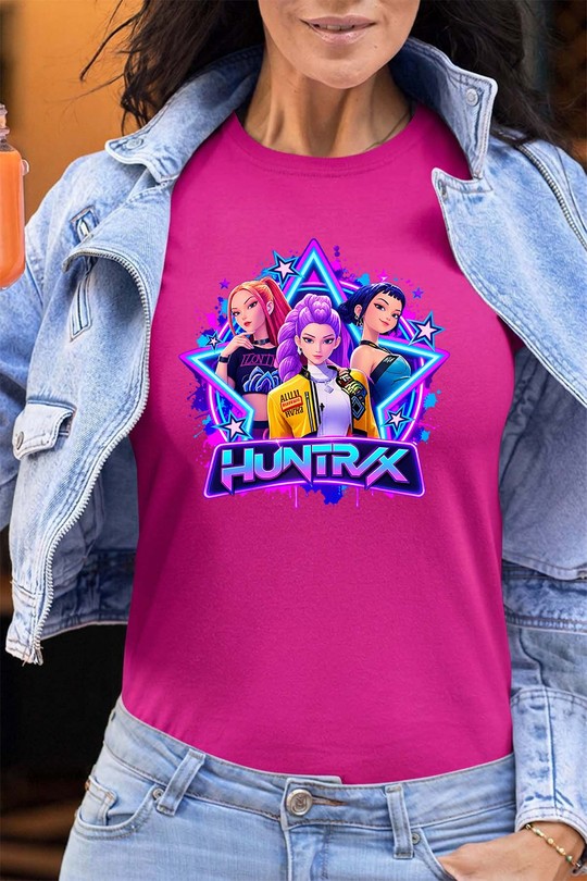 k-pop huntrix - Tshirt Femme - FC-FUCHSIA