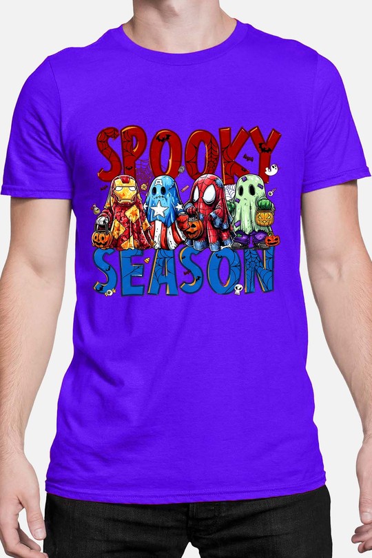 heros halloween - Tshirt Homme-BLEU ROI