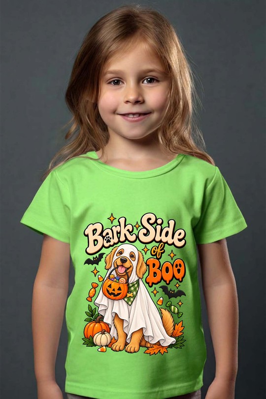 bark sid halloween - Tshirt Fille - FC-VERT CLAIR