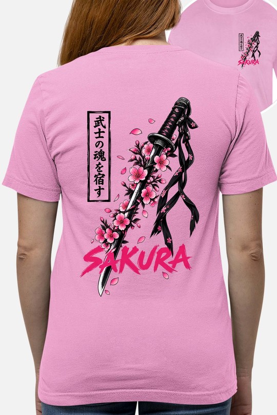 Sword Soul Samurai - Tshirt Femme AR CR-ROSE