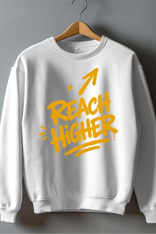 TXT reach higher - Sweat Col Rond Garçon-BLANC
