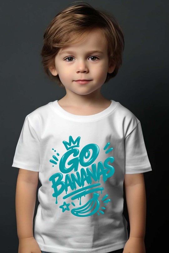 TXT bananas - Tshirt Garçon-BLANC