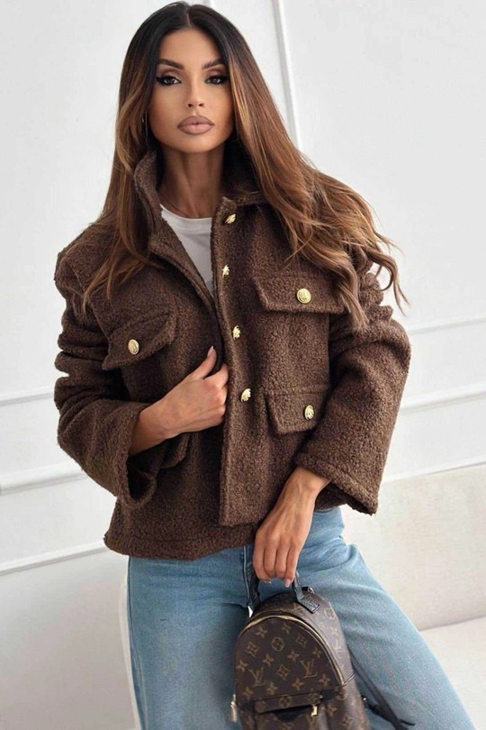 325TEDDY-BRUN FONCÉ