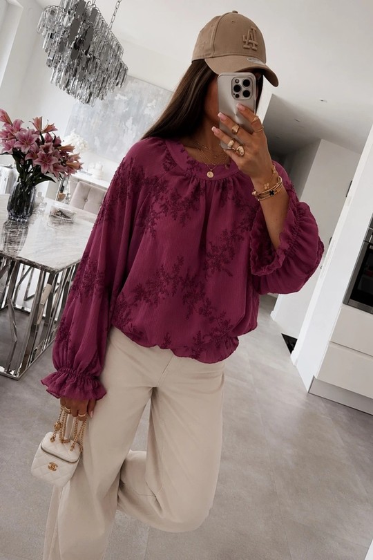 90958FLEURS-BORDEAU/ROUGE