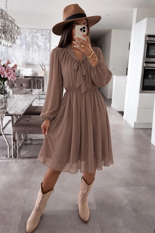 12595UNI-BRUN FONCÉ