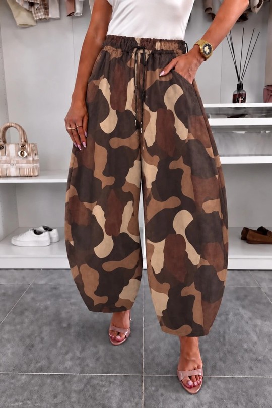 15230CAMO-BRUN FONCÉ