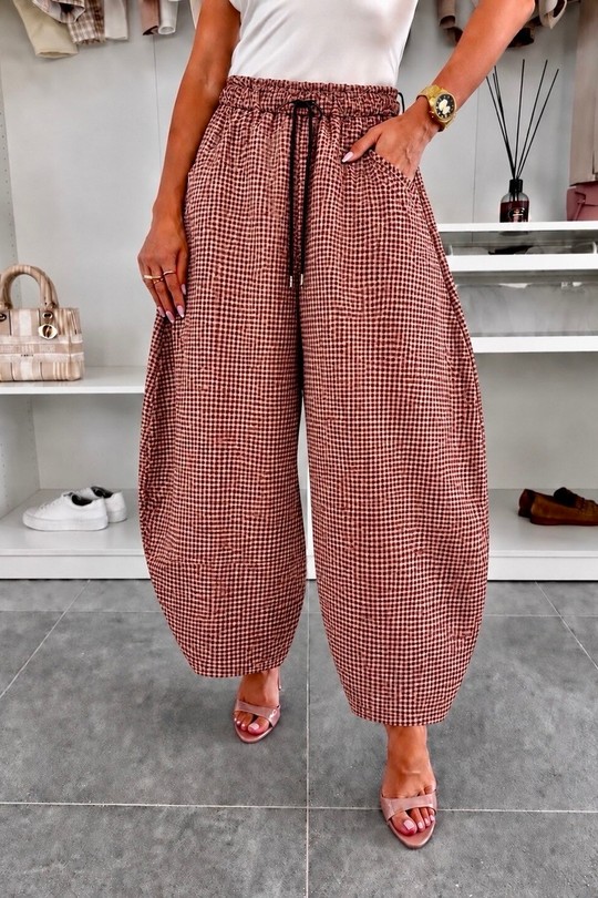15230CARREAUX-BORDEAU/ROUGE