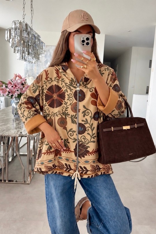 13767FLEURS-BEIGE