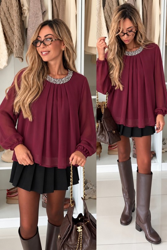 13295X-BORDEAU/ROUGE