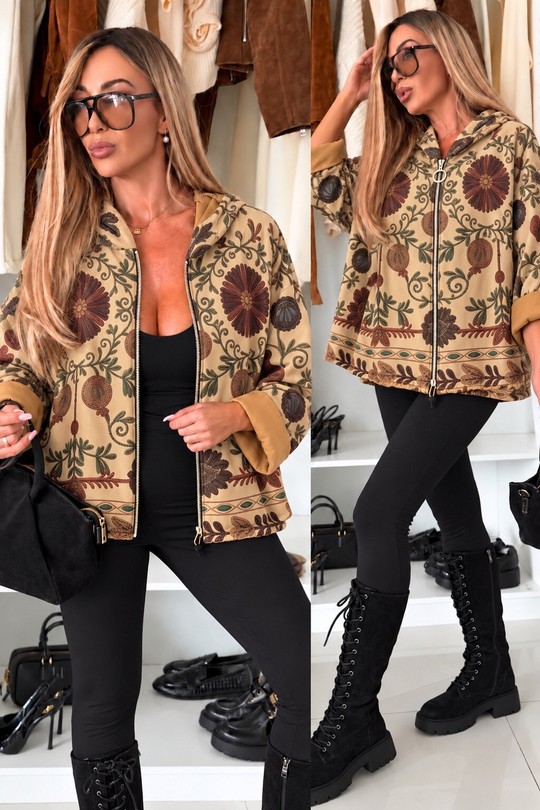13637FLEUR-BEIGE