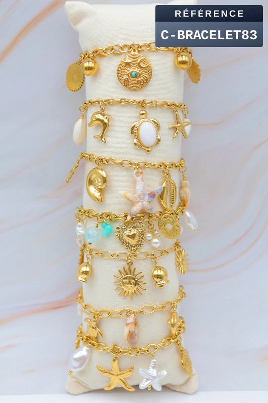 C-BRACELET83-DORÉ