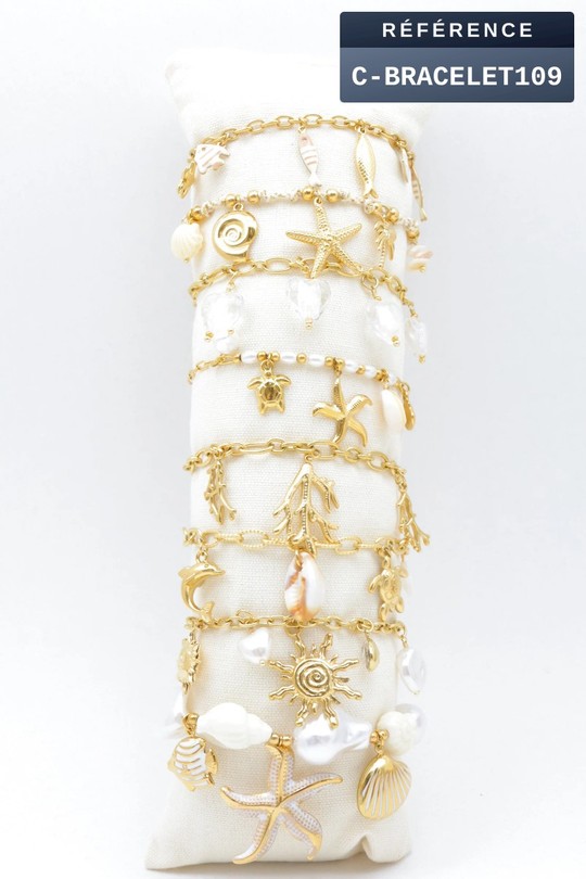 C-BRACELET109-DORÉ
