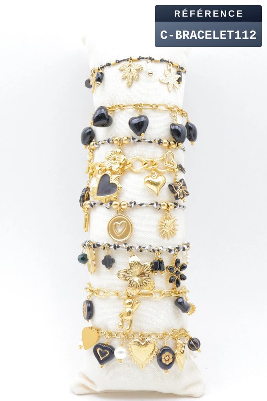 C-BRACELET112-NOIR